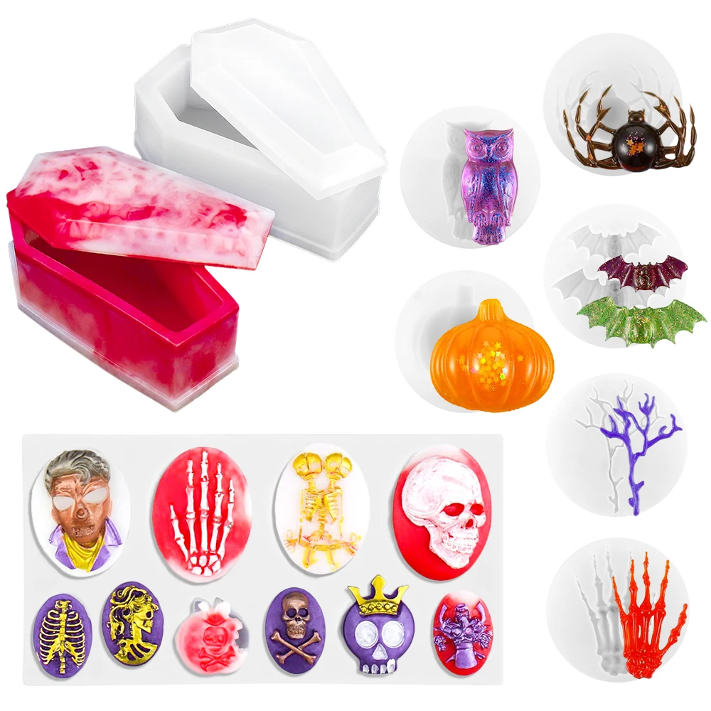 Форма гроба включая форму коробки ювелирных изделий и летучей мыши совы руки