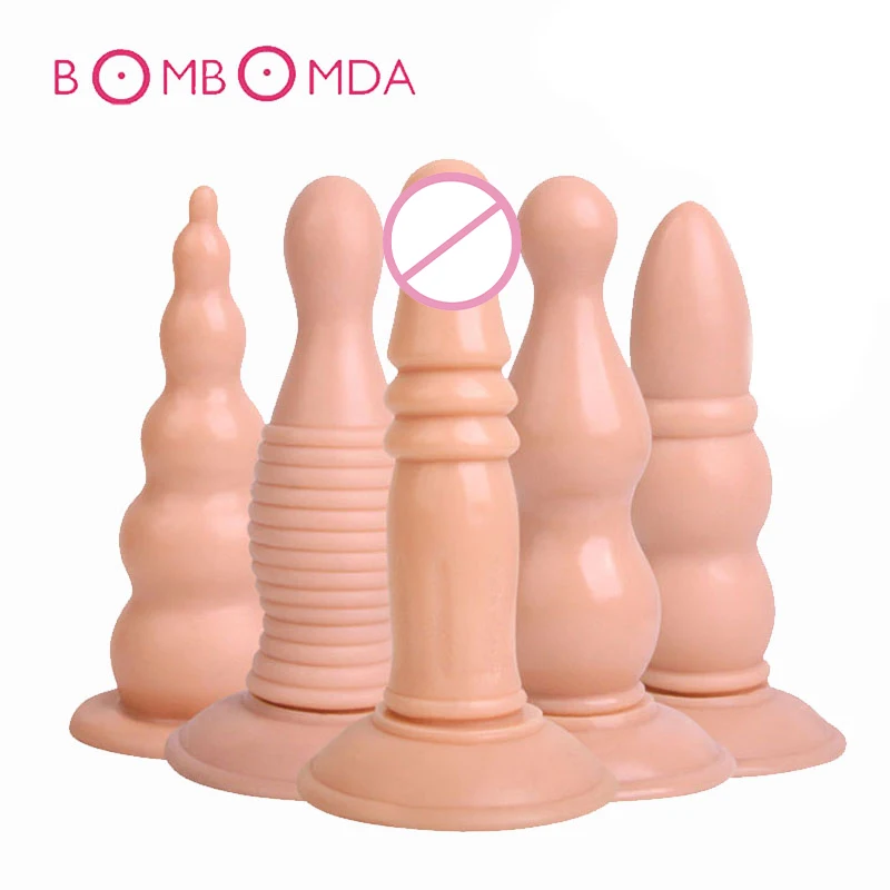Sex Anal Plug Dildo Bead Butt Stimulator Soft Silicone Prostate Massager Adult Toys for Women Men Masturbator | Красота и здоровье