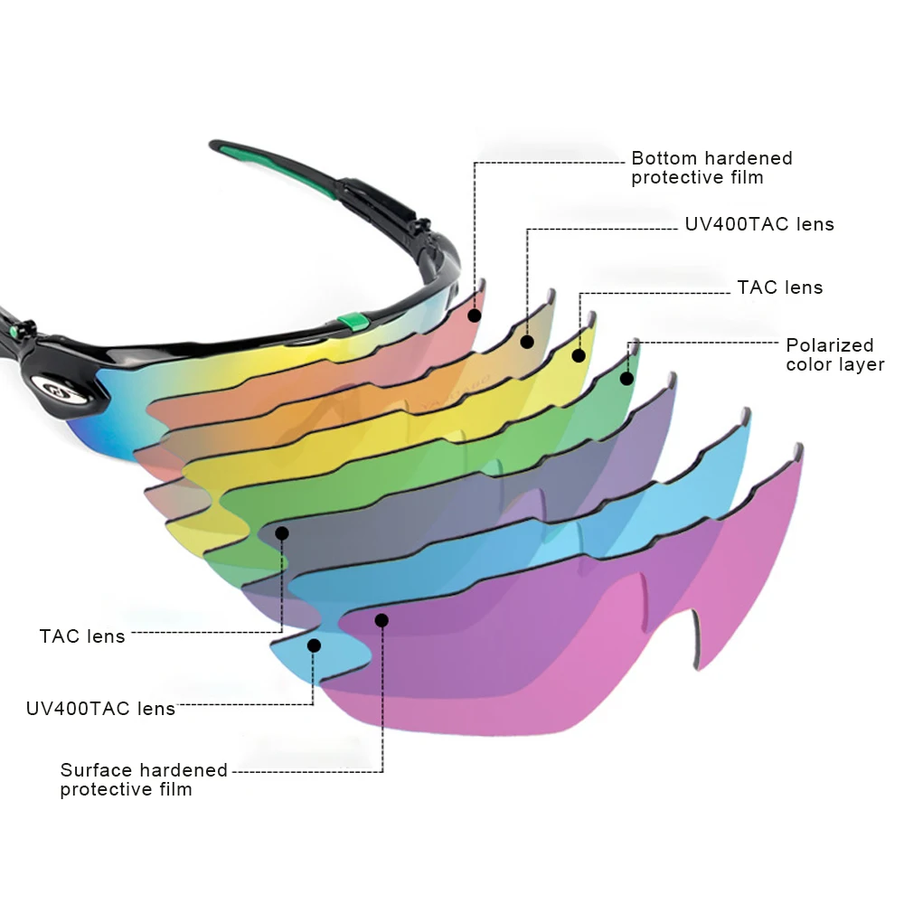Мужские и женские велосипедные очки DMAR поляризационные солнцезащитные для