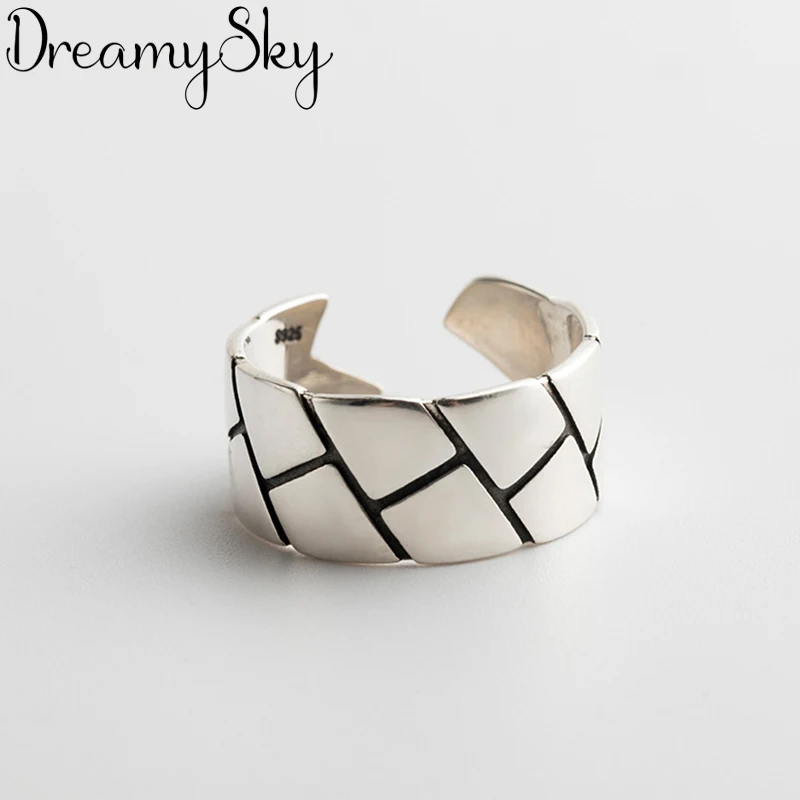 Богемные винтажные Серебристые геометрические кольца для мужчин и женщин