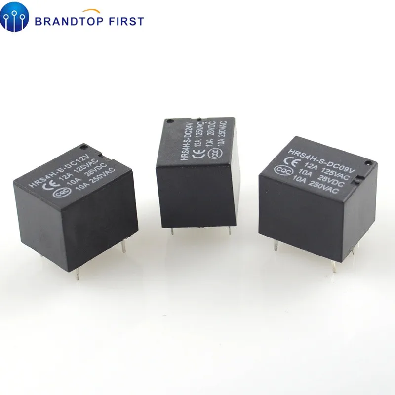 Реле HRS4H S DC9V DC12V C 5PIN 10A T73|Реле| |