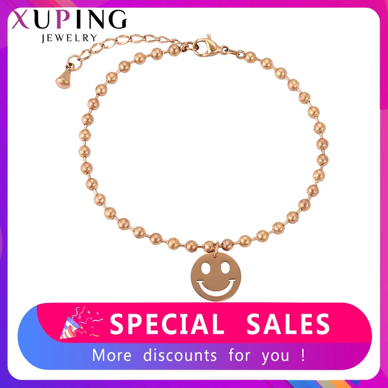 Xuping милые браслеты из нержавеющей стали популярные ювелирные изделия семья День