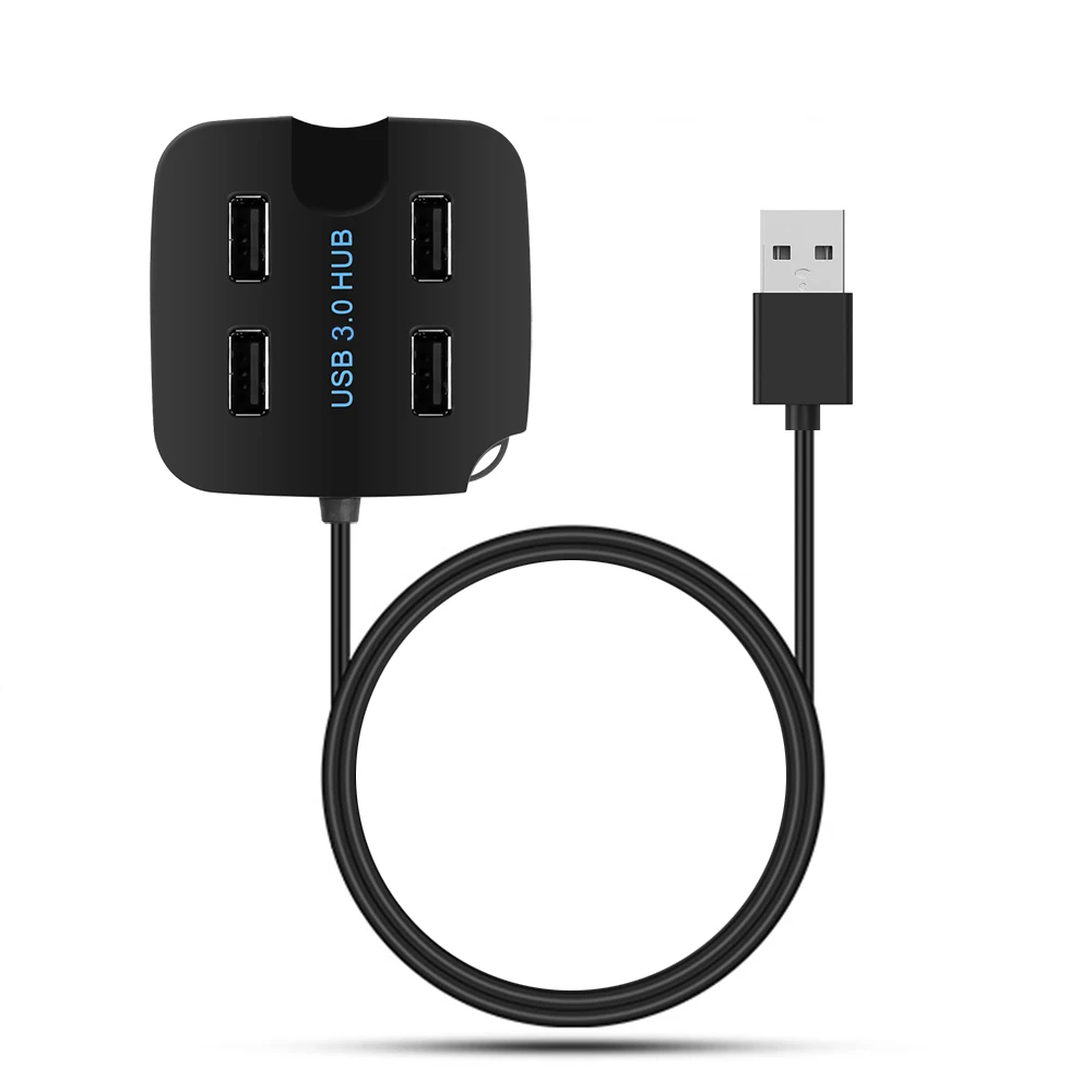 4-портовый usb-хаб Kebidu 3 0 высокоскоростной usb-разветвитель 5 Гбит/с адаптер для