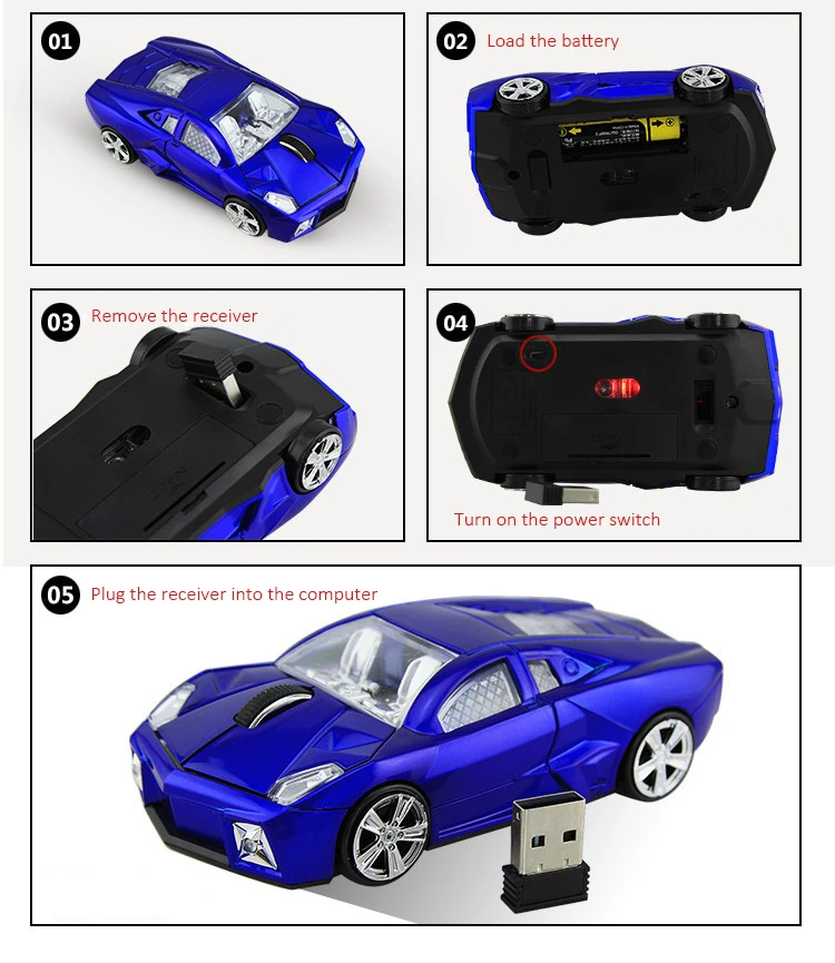 Беспроводная мышь, Портативная оптическая компьютерная мышь Mause, USB, автомобильная мышь для Xiaomi, ноутбука, ПК, ноутбука, Macbook Air, мини маленькая мышь для детей