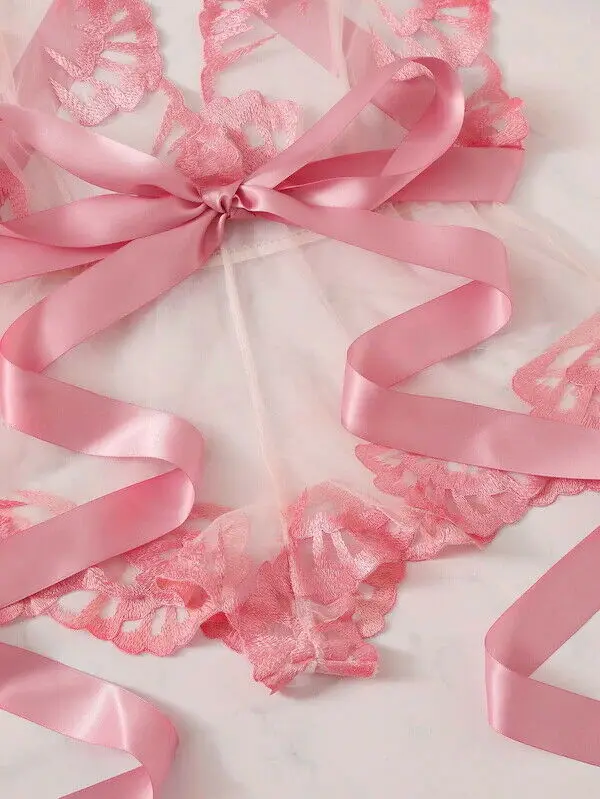 Женское сексуальное нижнее белье SISSY Babydoll кружевное ночное стринги боди атласное