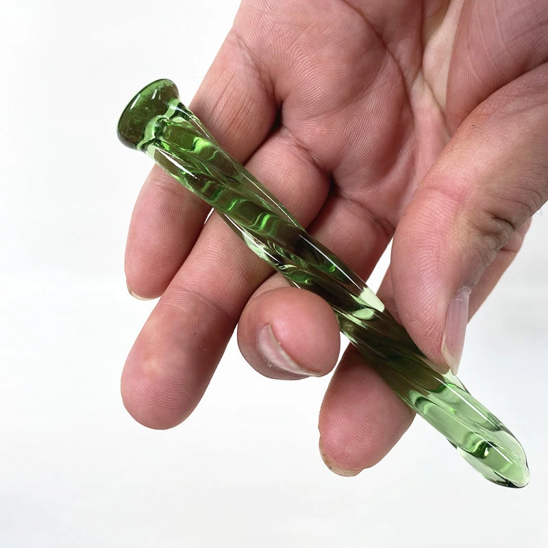 Стеклянная лошадка карандаш для глаз Мужская палочка мастурбации искусственная