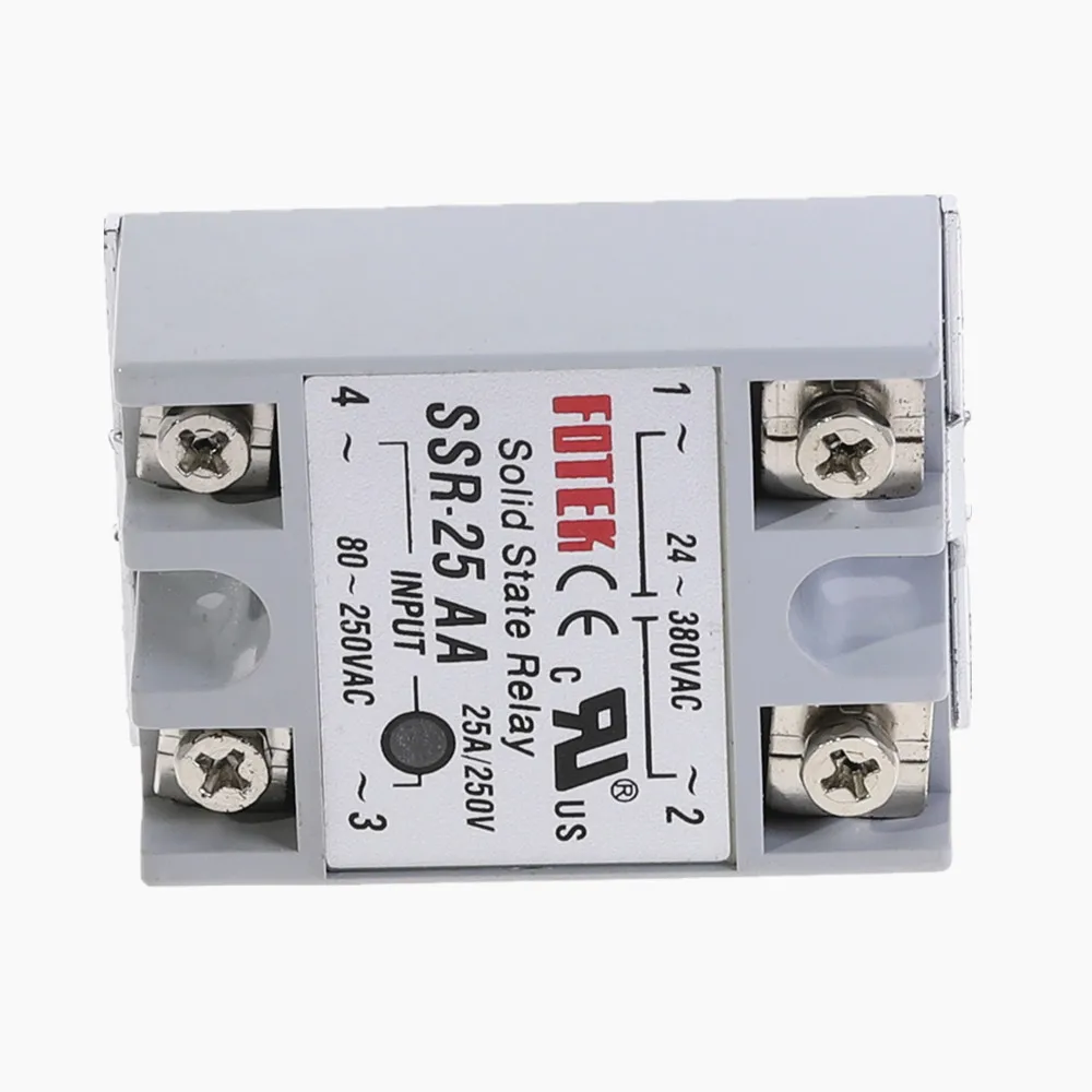 1 шт. SSR 25AA 25A твердотельный релейный модуль 80 250V AC вход 24 380VAC|solid state relay|state relay modulestate