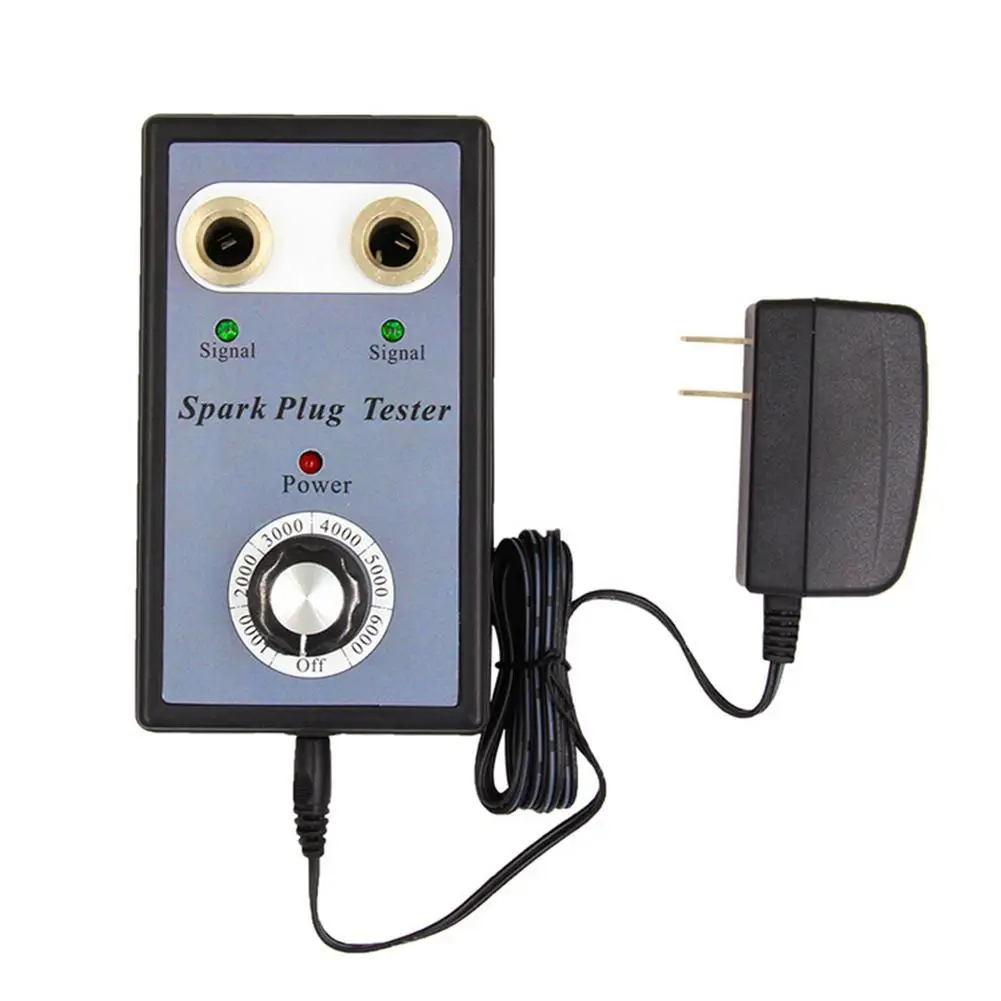 Автомобильный тестер свечей зажигания с двумя отверстиями анализатор