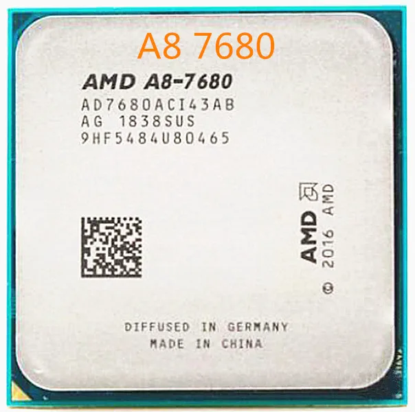 Процессор AMD A8 7680 procesador Quad-Core de 3 5 GHz Socket FM2 + 2 MB utilizada | Компьютеры и офис