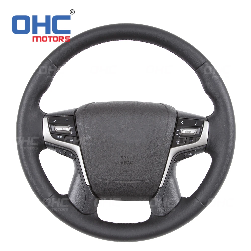 

Steering Wheel Assembly Upgrading Compatible With Toyota Land Cruiser Prado 4Runner Alphard Vellfire Tundra