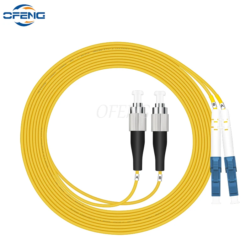 

5/10 шт. 2,0 мм FC/UPC-LC/UPC G652D SM DX, патч-корд, одномодовый дуплексный оптоволоконный соединительный кабель, оптоволоконный джампер, стандарт, патч-к...