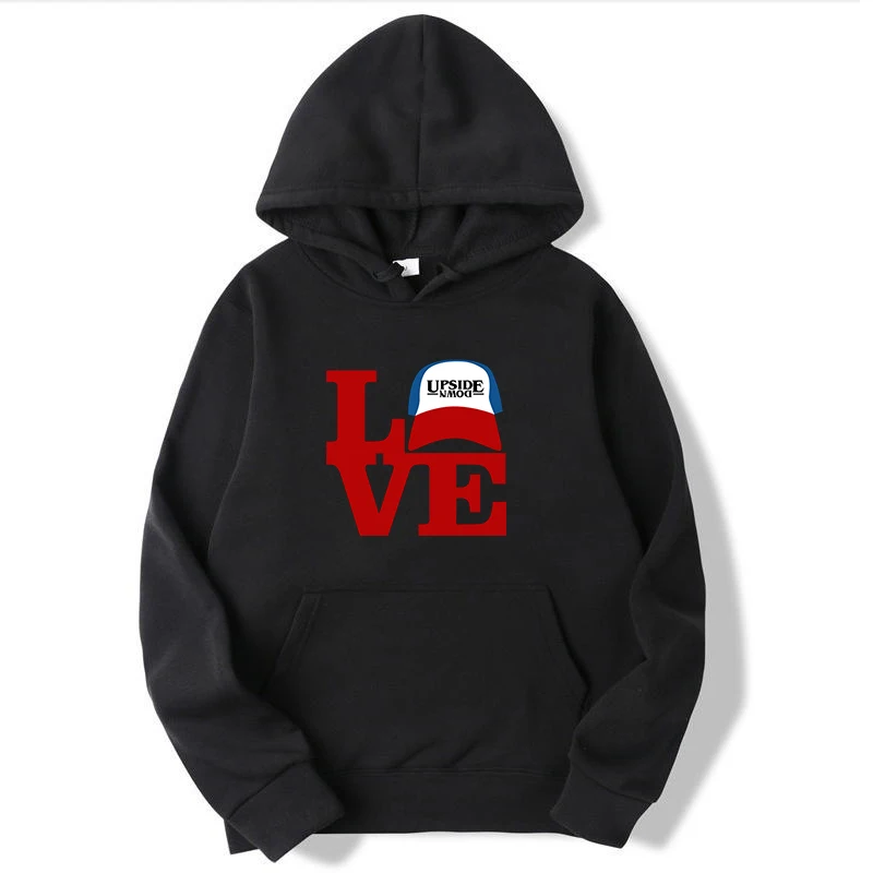 

Stranger Things Men's Hoodies Spring Autumn Male Casual Pullover Thick Oversize Sweatshirts Sport Hip Hop Male Hoody Streetwear