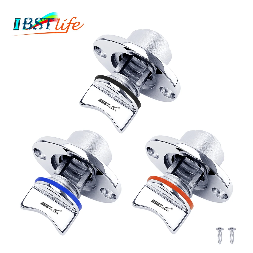 

Universal 25mm 1'' Stainless Steel 316 Boat Garboard Transom Hull Drain Plug Socket Bung Hole Drainage Kayak Canoe Accessories