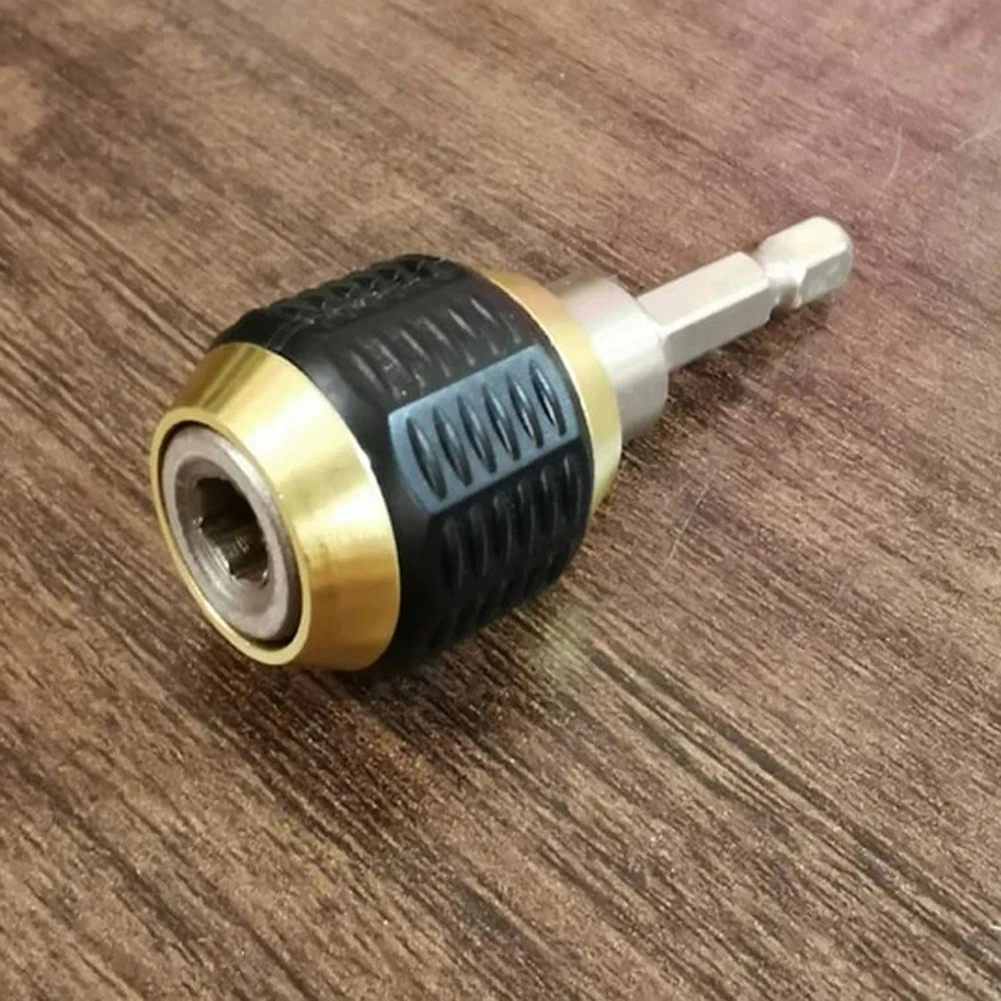 

1pc Hexagonal Shank Quick Coupling Non-slip Handle Quick-change Adapters for Electric Drills Rechargeable Drill