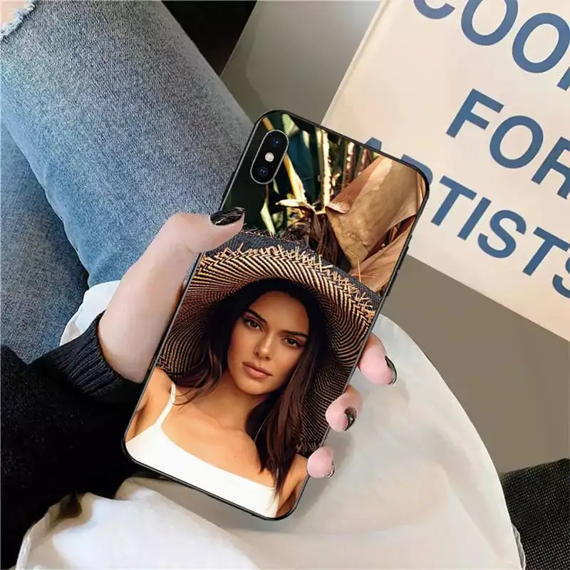 

Kendall Jenner Phone Case for iPhone 11 12 pro XS MAX 8 7 6 6S Plus X 5S SE 2020 XR mini