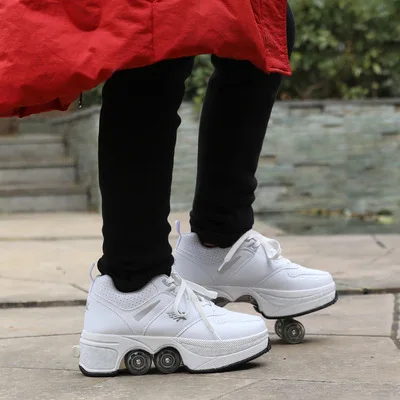 Кроссовки-ролики унисекс повседневная обувь для мужчин и женщин Трансформеры