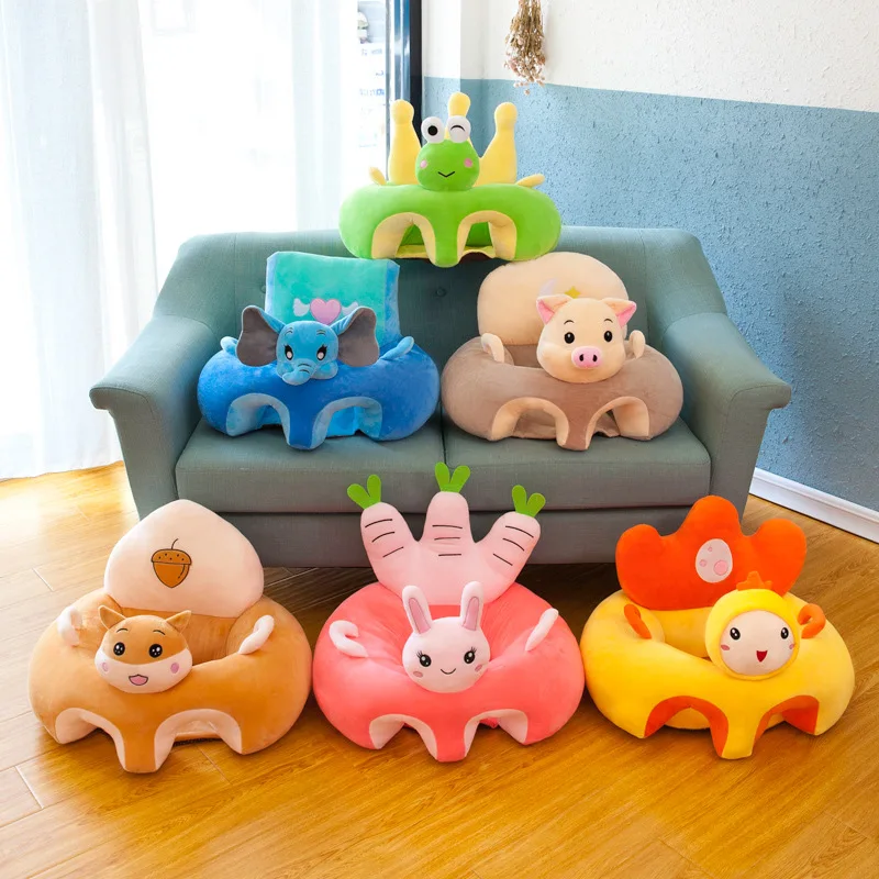 

Creative cartoon infants learn baby sit sofa seat plush toys small sofa custom maternal and infant supplies