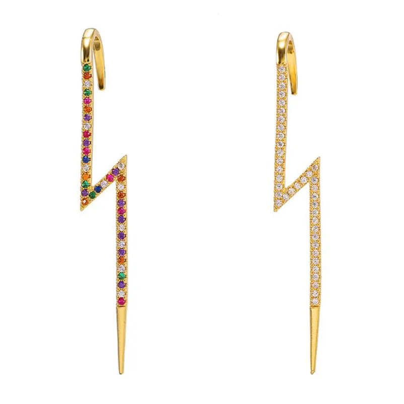 Модные готические серьги с крыльями ангела, полностью украшенные кристаллами, в форме листьев, подарок для женщин на вечеринку, наушники-зажим на ухо, блестящие серьги.