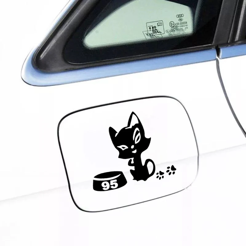 

95 Waterproof Sunscreen Funny Car Sticker PVC Decal Silver/black Car Sticker Bumper Rear Window 12cm*10cm