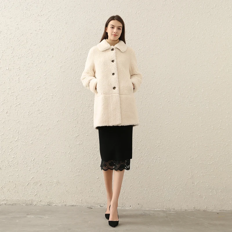 

of new fund of 2019 autumn winters is brief paragraph coat coat lovely fashion leisure han edition cultivate morality