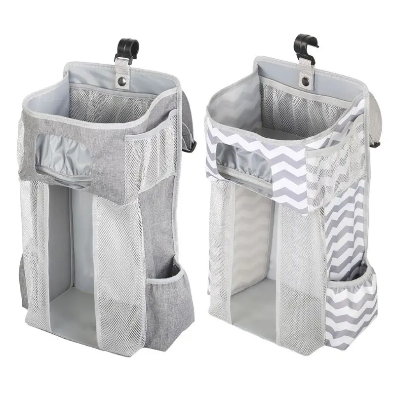 Bolsas de almacenaje para colgar pa&ntilde;ales, organizador de guarder&iacute;a para cuna o pared, regalos para Baby Shower-0