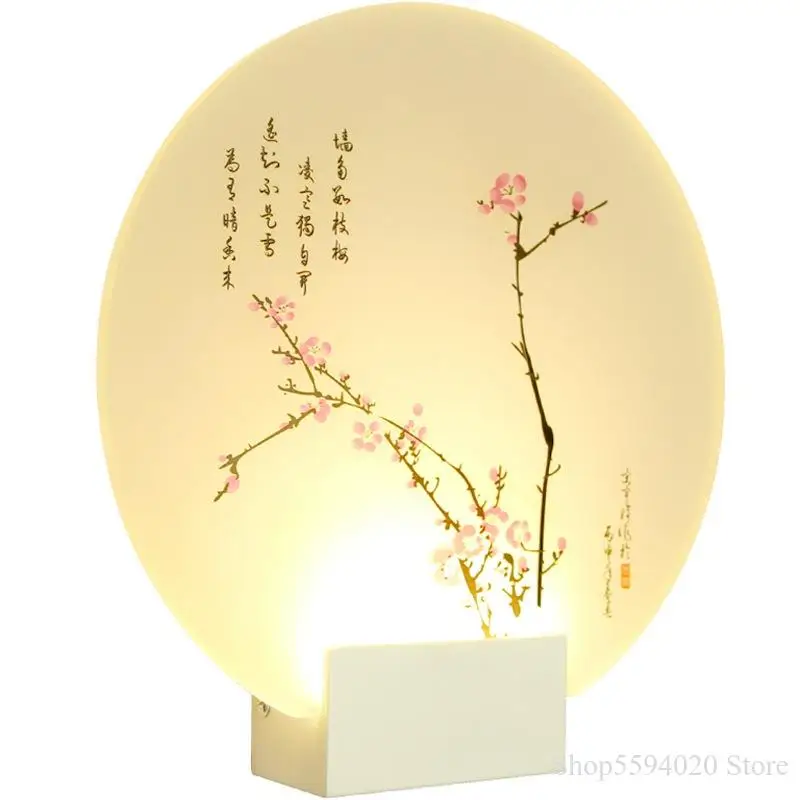 Новая китайская акриловая настенная лампа в скандинавском стиле