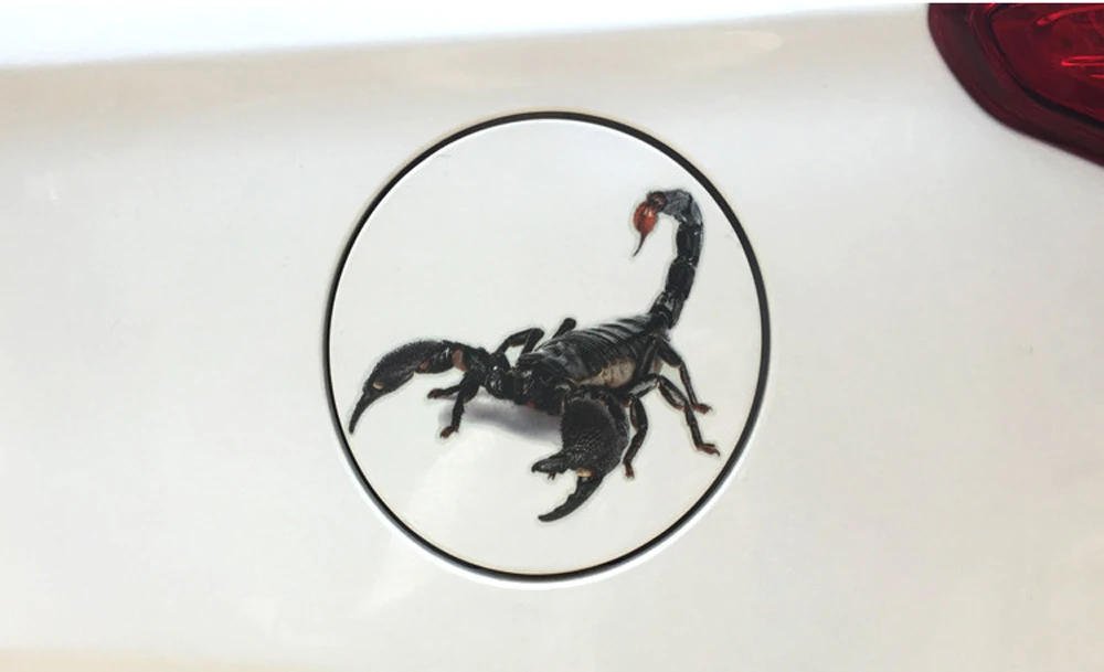 3D Автомобильная наклейка spider gecko scorpion для Mitsubishi ASX/Outlander/Lancer Evolution/Pajero/Eclipse/Grandis
