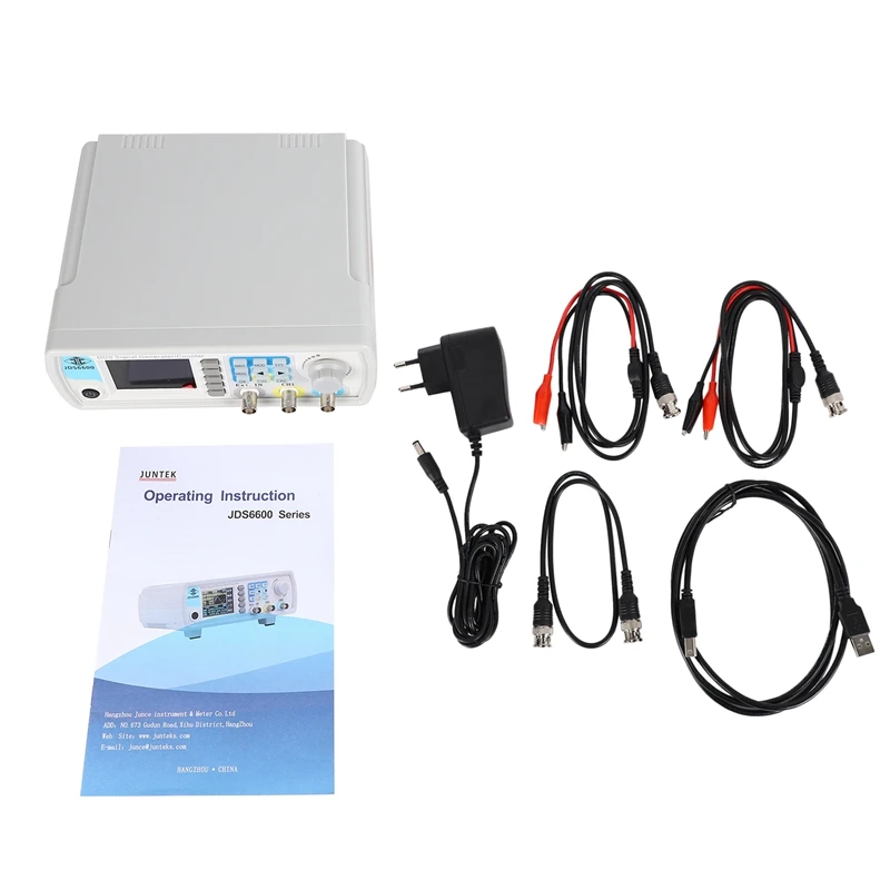 Стандартный двухканальный генератор сигналов 60 МГц с вилкой Стандарта ЕС |