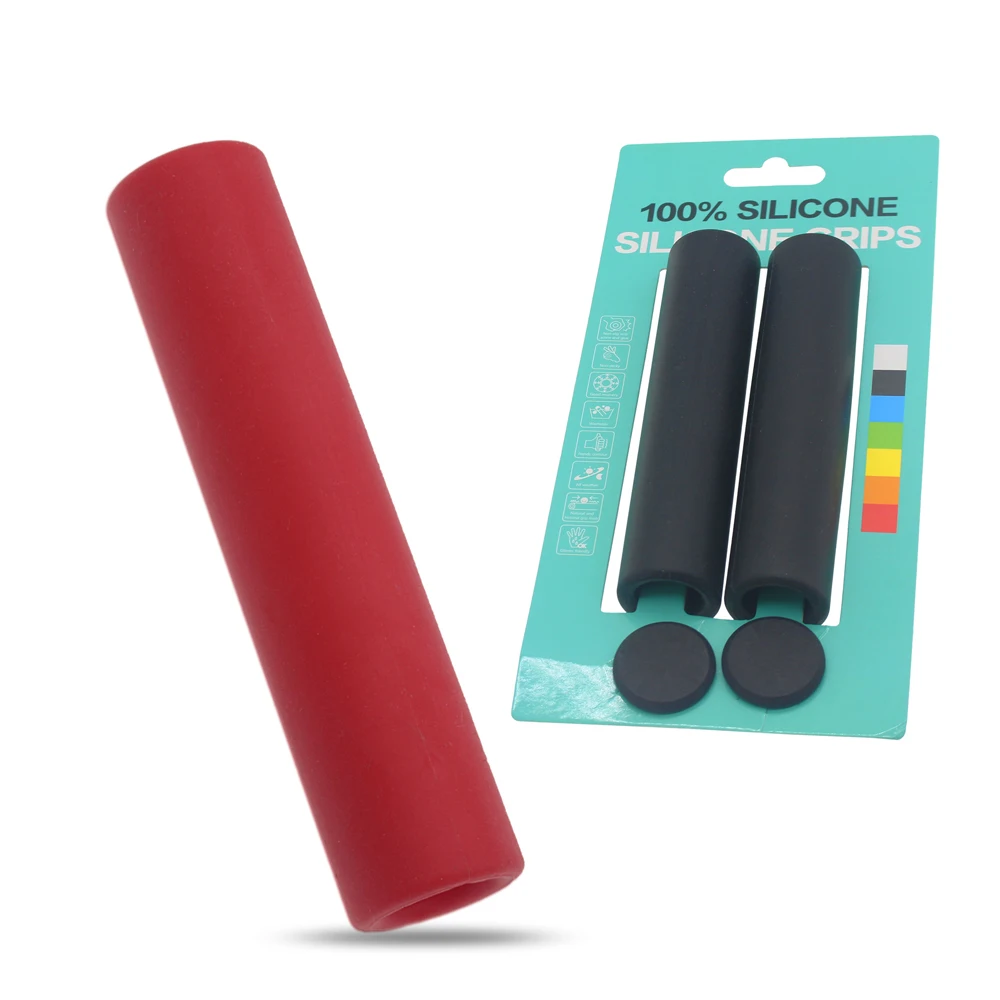 Велосипедные ручки для велосипеда горного 100% Силиконовые Мягкие ультралегкие
