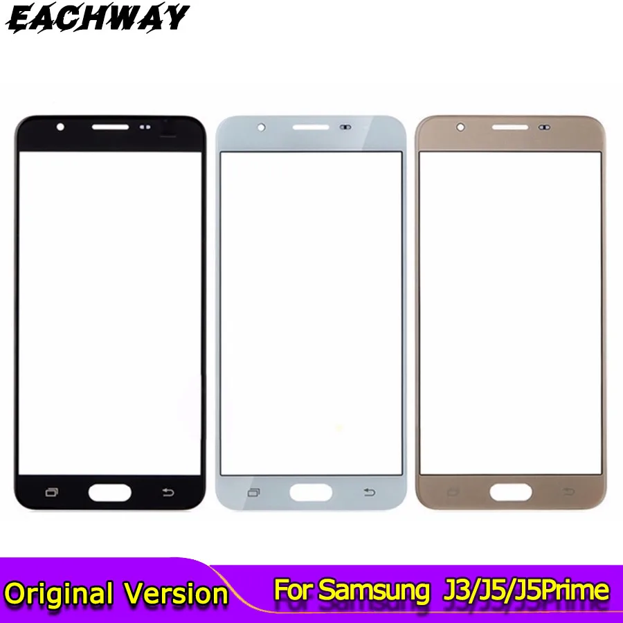 Для Samsung Galaxy J3 Prime J5 J5Prime G570F On5 2016 G570 и J7 G610 On7 Сенсорная панель передняя внешняя