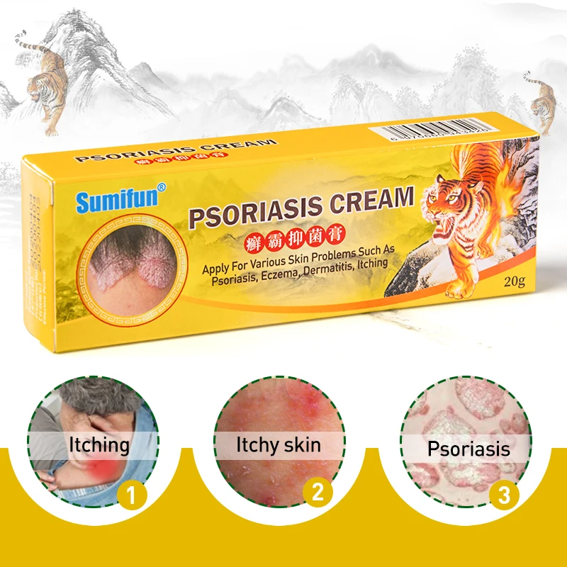 Sumifun Eczema крем для кожи псориаз мазь дерматит экзематоид ингибирует бактерии зуд