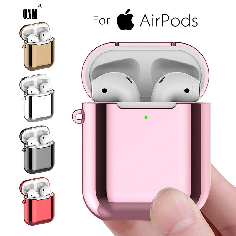 Air Pods чехол из ТПУ для Apple Airpods 1/2 противоударный защитный чехол для AirPods против отпечатков пальцев чехол для зарядки