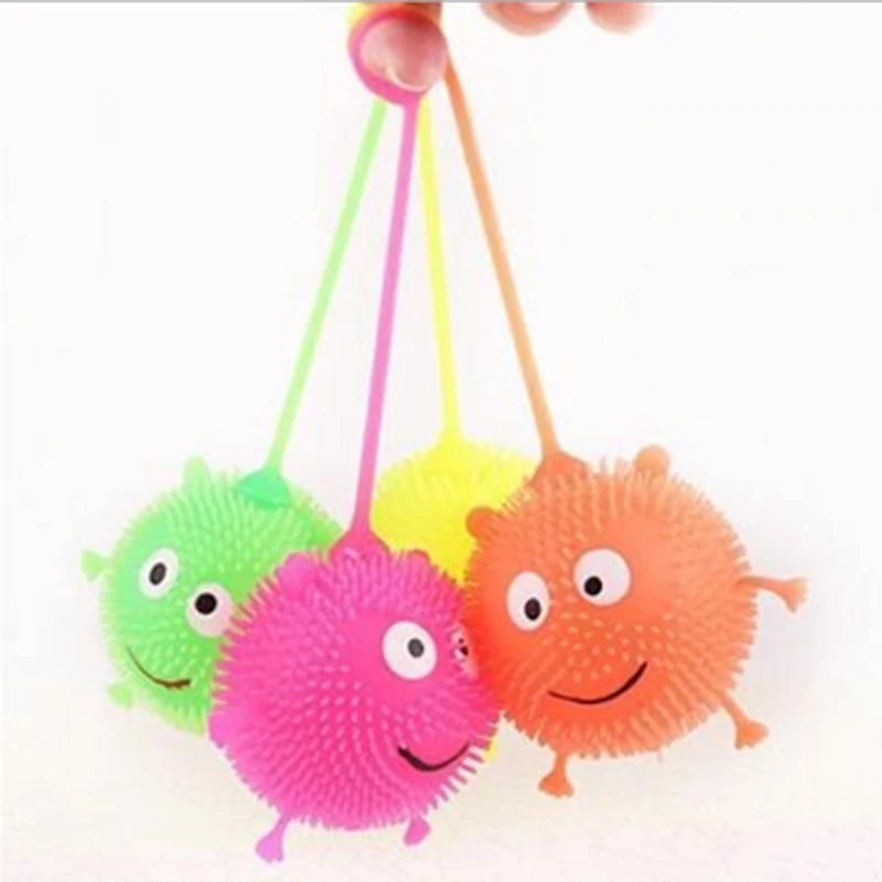 25 шт. светодиодные игрушки милая вспышка надувные шарики светящаяся улыбка