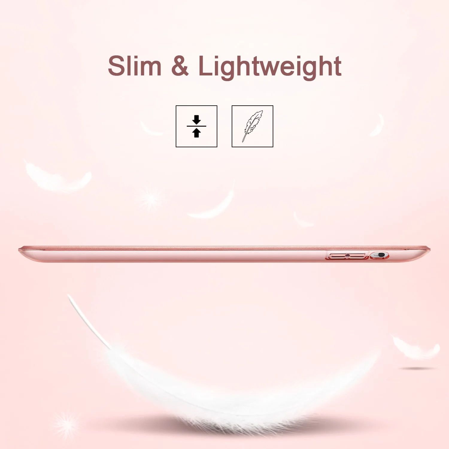 Чехол ESR Yippee Series множество цветов, ультра тонкий для iPad 2/3/4