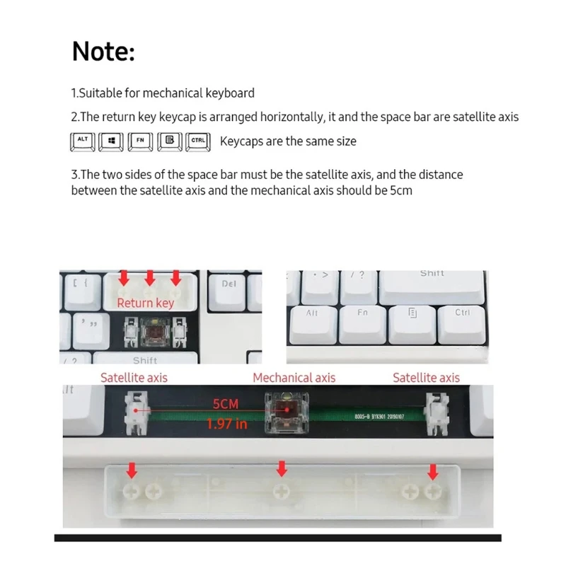 

PBT Keycap OEM Height 104 Keys Solid Color Backlight Keycaps Suitable for Mechanical Keyboard Installation (MX Switch)