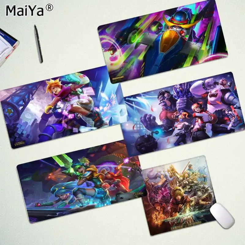 Maiya моя любимая аркадная игра Ezreal League of legends резиновый компьютерный игровой коврик для мыши большой коврик для мыши клавиатуры коврик