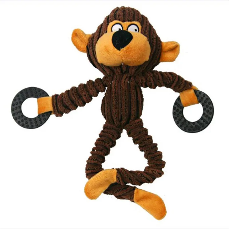 Жевательные игрушки Плюшевая собачка для щенка домашних животных жевательные