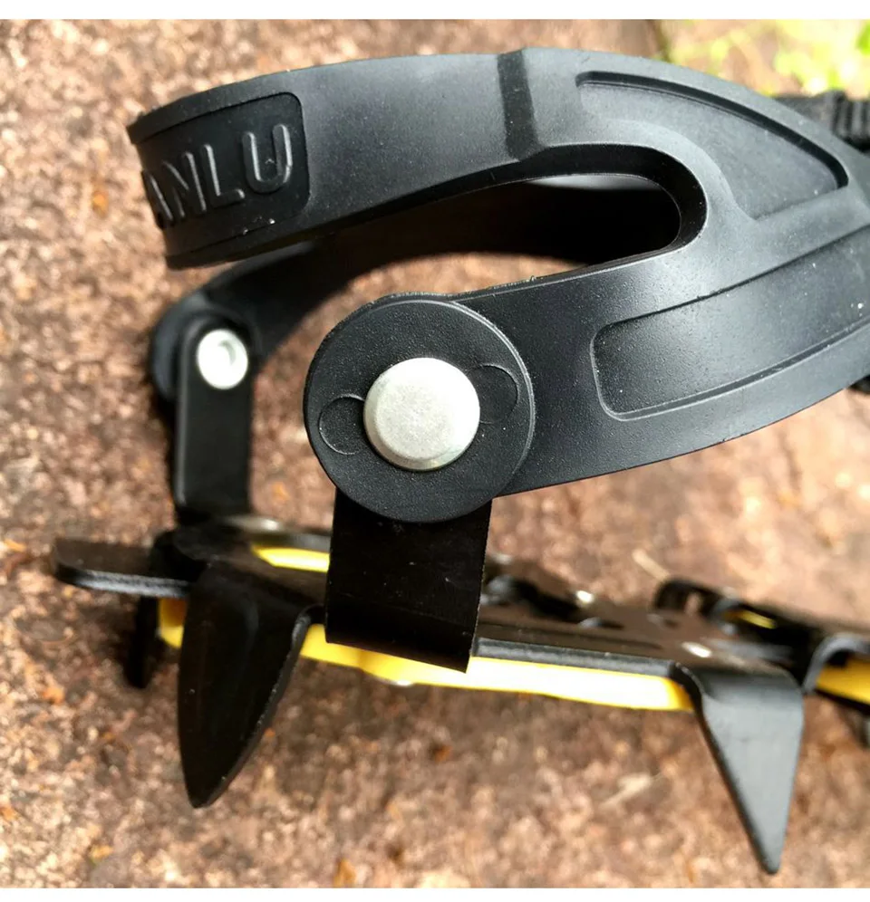 Нескользящая обувь с 10 зубцами и когтями высококачественный Регулируемый