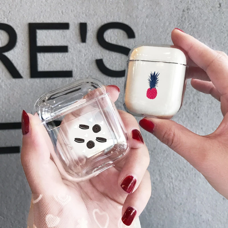 Роскошный Твердый чехол для Apple Airpods модные летние аксессуары наушников защитный
