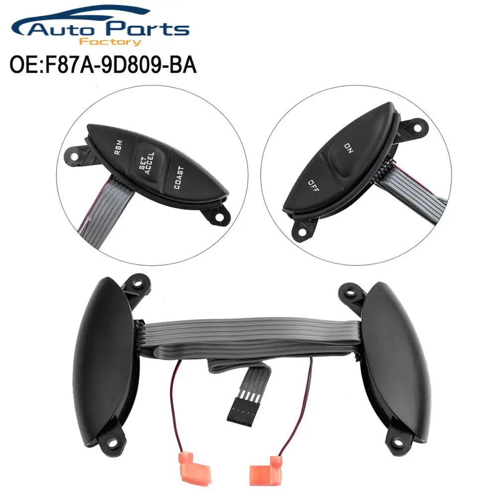 

New Steering Wheel Cruise Control Switch For Ford F150 Explorer F-150 Ranger F87A9D809BA F87Z9C888BB