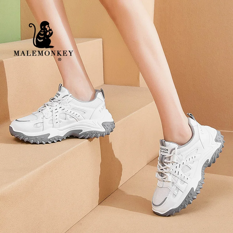 Повседневная обувь на платформе Женские кроссовки Коллекция 2021 года Сезон осень