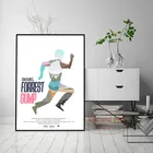 Forrest Gump классические кино плакаты и принты винтажный Декор Картина Холст Картина, настенные украшения гостиная Куадрос