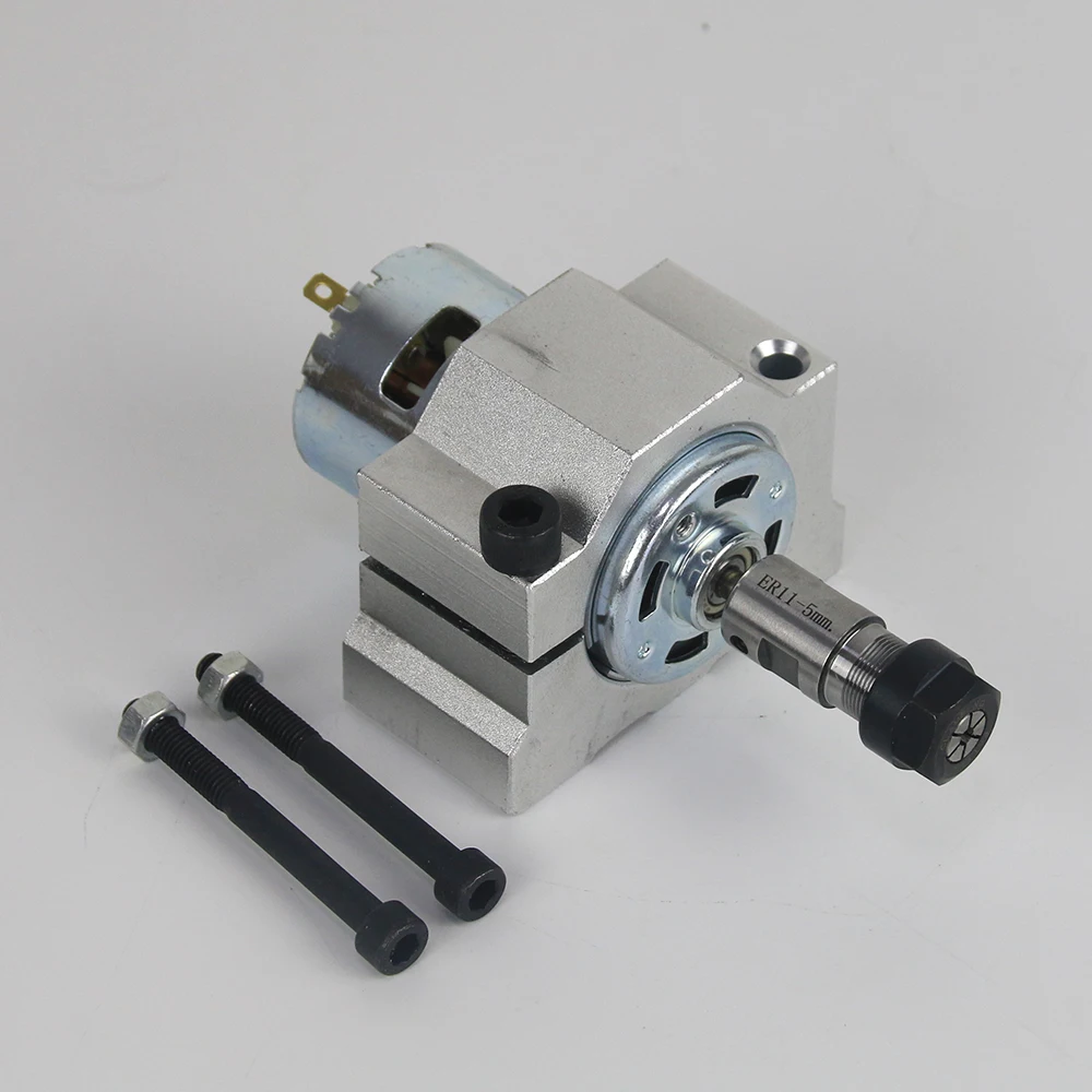 

Large Torque 795 DC Motor 12V-36V 12000RPM CNC Spindle Motor ER11 Collet Chuck 45mm Clamp Gear Motor For Engraving Machine Lathe