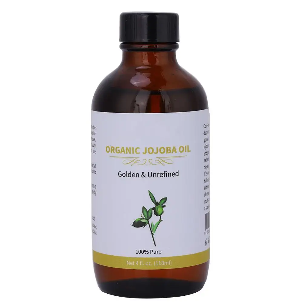Natural Organic Jojoba Oil Moisturizing Pure Unrefined Hair Skin Care Essential 118ML | Красота и здоровье