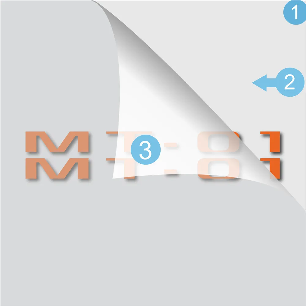 

Motorcycle Reflective Waterproof Decorative Body Fuel Tank Box Stickers Decals For BMW MT-01 mt01 mt 01 Logo Sign Sticker