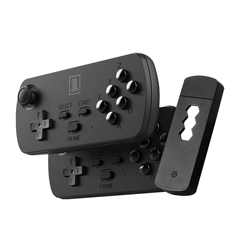 

1700 + игровой набор, игровой контроллер 4K, развлечения для HDMI подключения портативной игровой консоли с двойными беспроводными контроллерам...