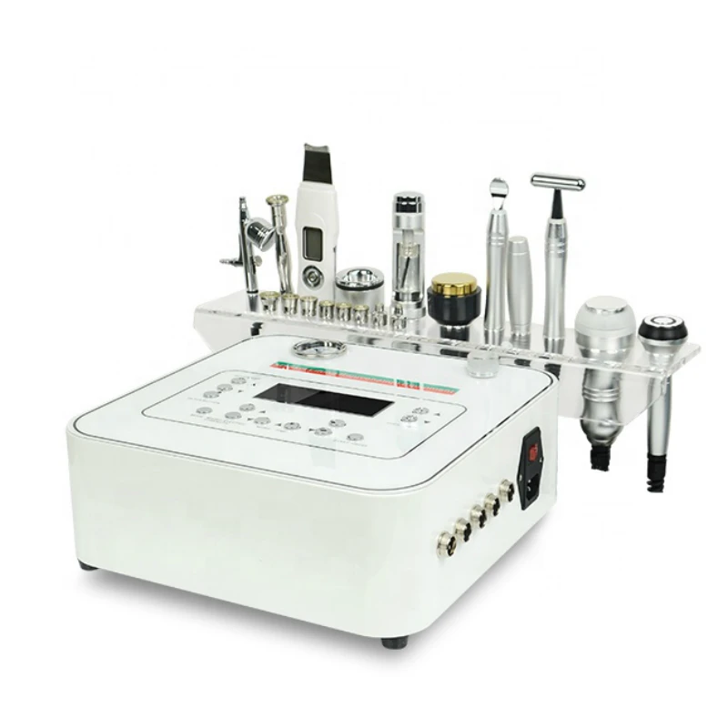 

10 in 1 no needle mesotherapy microdermabrasion machine/electroporation rf facial lift device