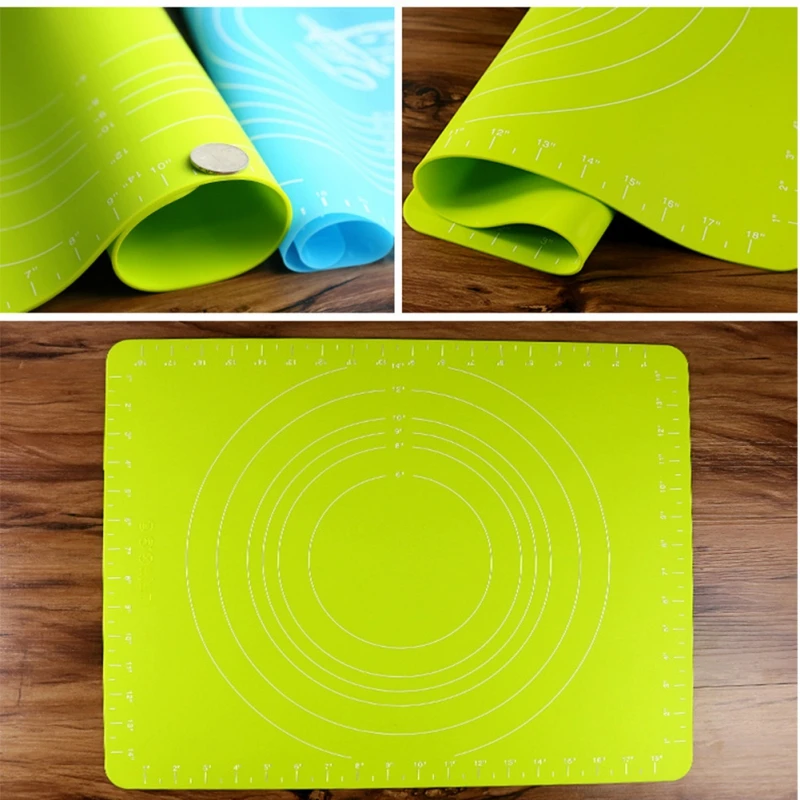2020 силикона с антипригарным покрытием утолщение разминание коврик Rolling масштаба