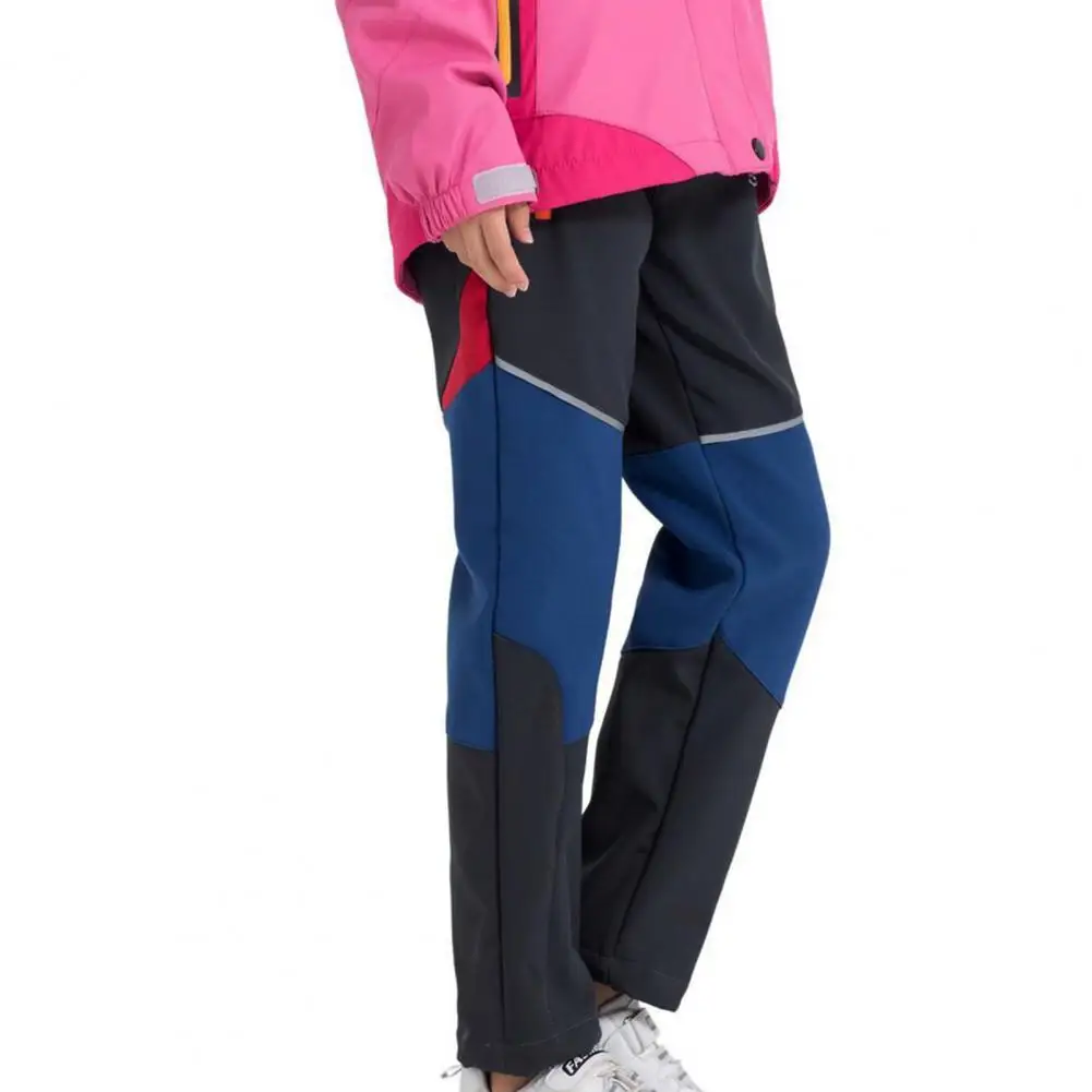 

Kids Hiking Trousers Quick-drying Ski Trousers Fleece Warm Snowboard Pants
