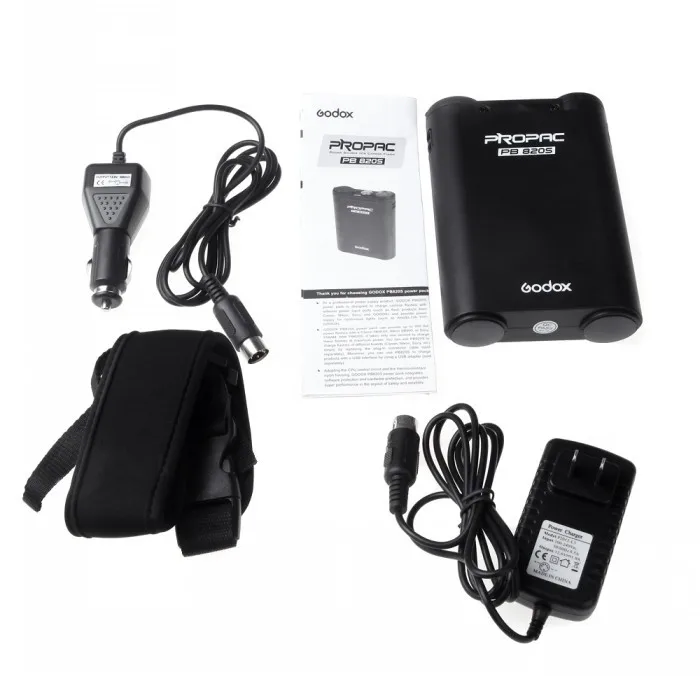 Внешняя вспышка Godox PB820S 2000 мАч для камеры источник питания Аккумулятор Canon Nikon